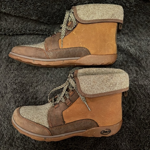 Chaco Pinecone Barbary Casual Boots Wool - Picture 3 of 9